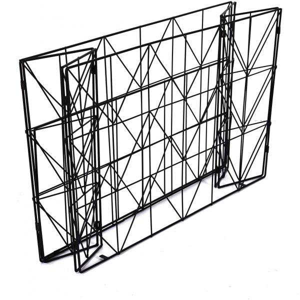Table d'appoint pliable filaire plateau en bois - 9