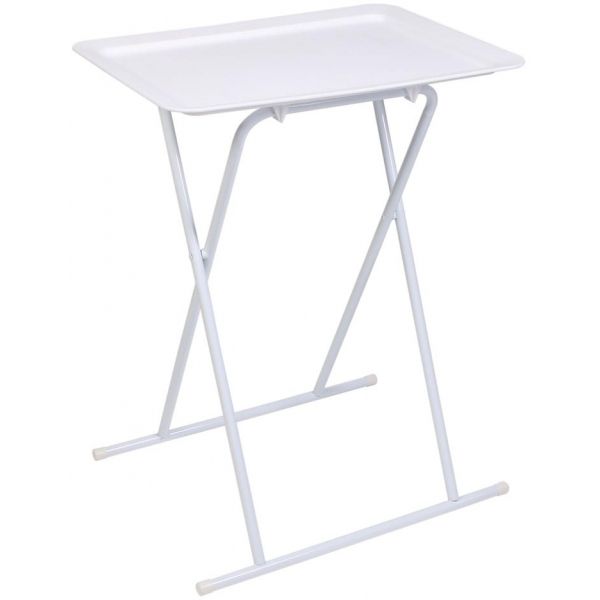 Table d'appoint pliable en métal