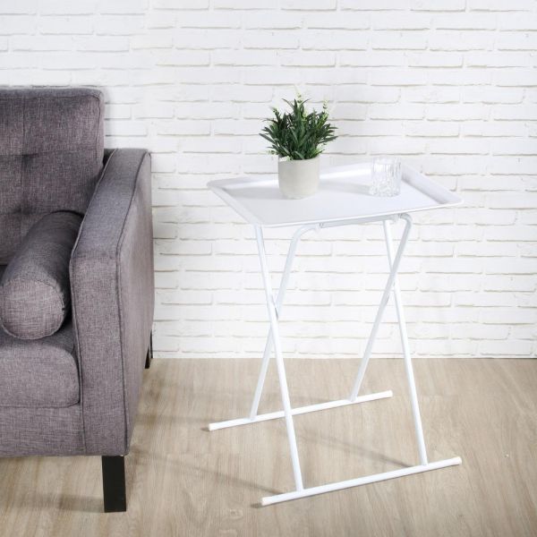 Table d'appoint pliable en métal - THE HOME DECO FACTORY