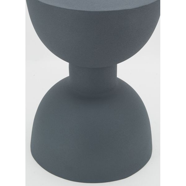 Table d'appoint ronde en métal Sablier - 5
