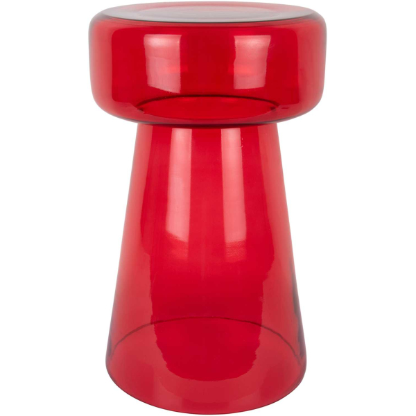 Table d'appoint en verre Corcho
