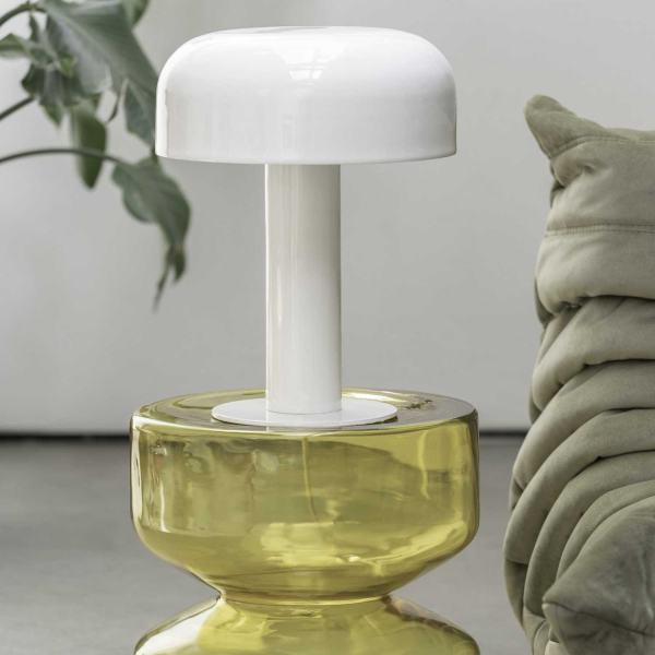 Table d'appoint en verre Doble - 129