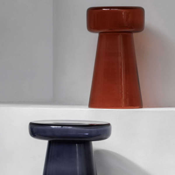 Table d'appoint en verre coloré Simpleza - 129
