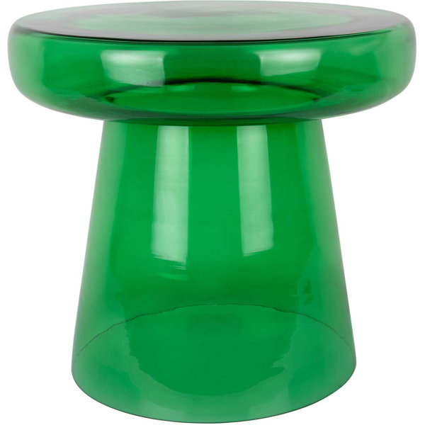 Table d'appoint en verre coloré Simpleza