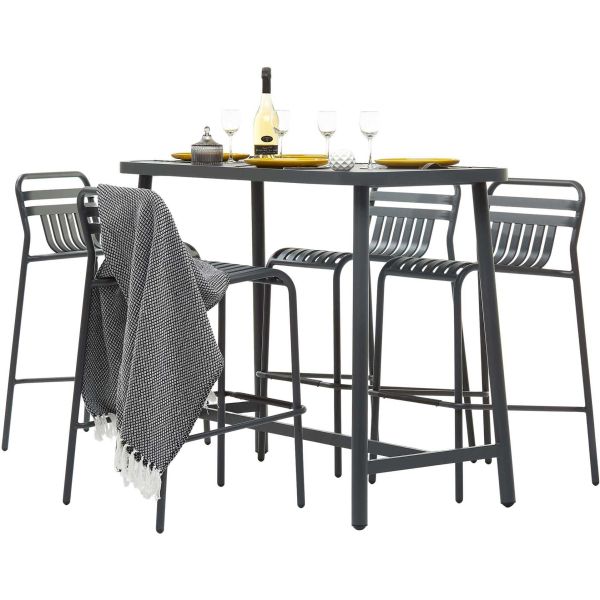Table de bar mange debout en aluminium Miami - 299