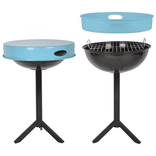 Table barbecue avec plateau amovible