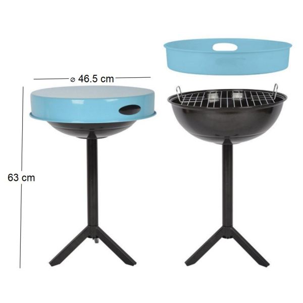 Table barbecue avec plateau amovible - 9