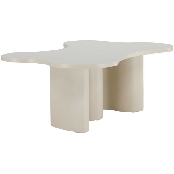 Table basse en MDF Flow 120 x 80 x 45 cm - 389
