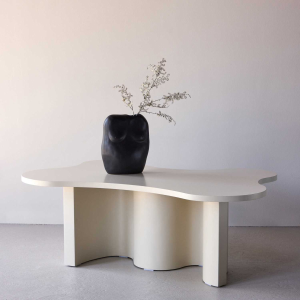 Table basse en MDF Flow 120 x 80 x 45 cm - VENTURE HOME