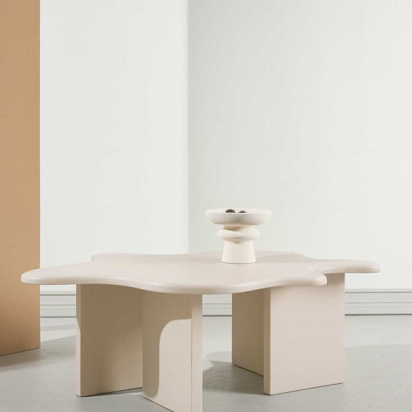 Table basse en MDF Flower 115 x 76 x 40 cm - VENTURE HOME