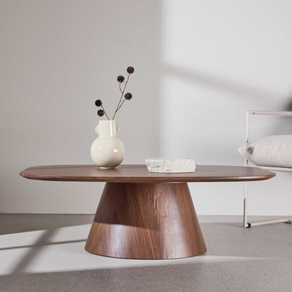 Table basse en MDF Lanzo 120 x 92,5 x 39 cm - VENTURE HOME