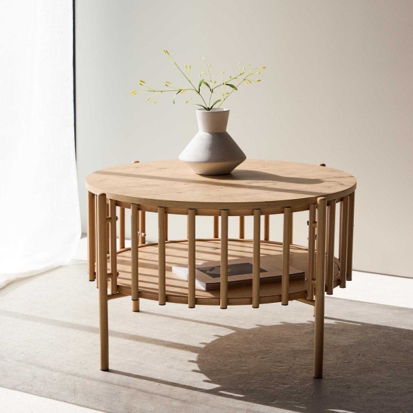 Table basse en MDF Rubbo 80 x 50 cm - VENTURE HOME