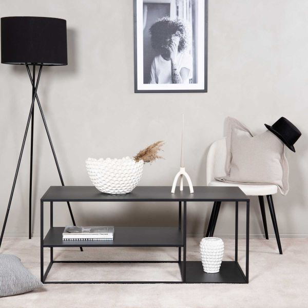 Table basse en acier 120 x 50 cm Staal - VENTURE HOME