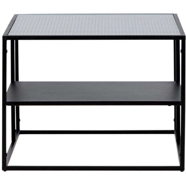 Table basse en acier et verre Campinas - 139
