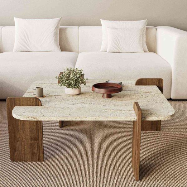 Table basse en aggloméré Afrolli - 6