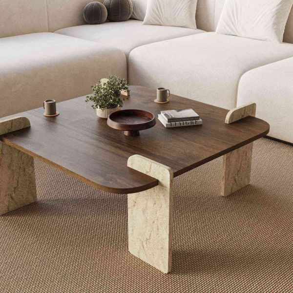 Table basse en aggloméré Afrolli - 6