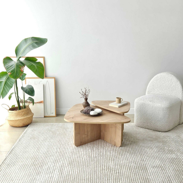 Table basse en aggloméré Ballare Set - 7
