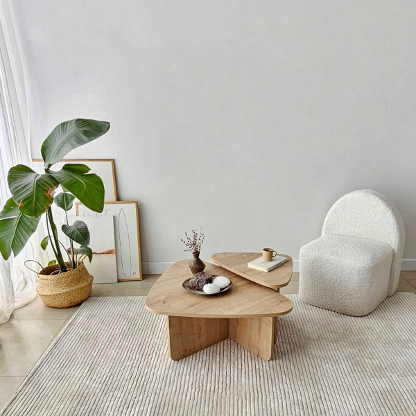 Table basse en aggloméré Ballare Set - 8