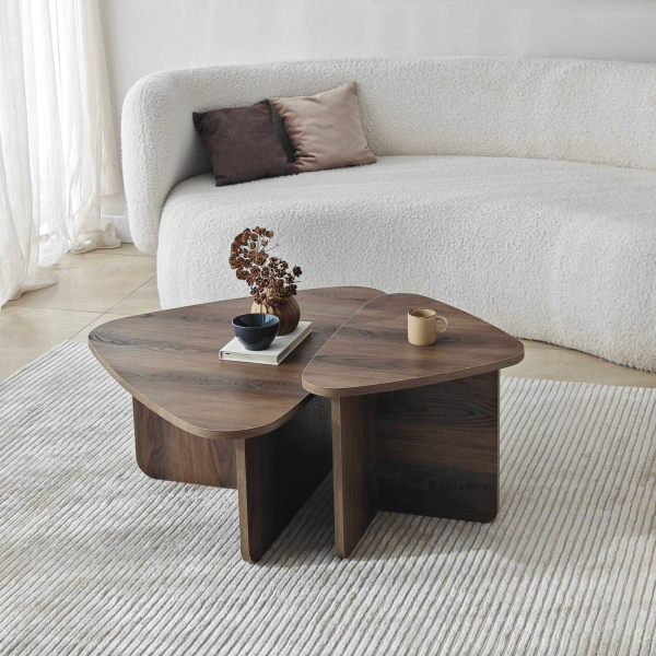 Table basse en aggloméré Ballare Set - 5