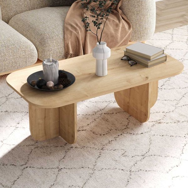 Table basse en aggloméré Becaj - HANAH HOME