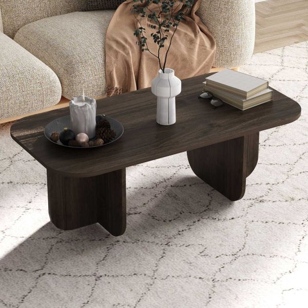 Table basse en aggloméré Becaj - HANAH HOME