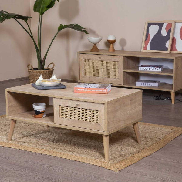 Table basse en aggloméré Calvin - 159