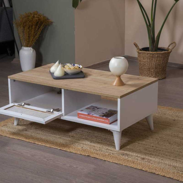 Table basse en aggloméré Calvin - ASI-1760