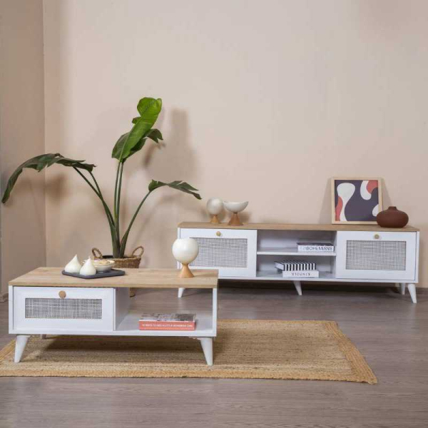 Table basse en aggloméré Calvin - 5