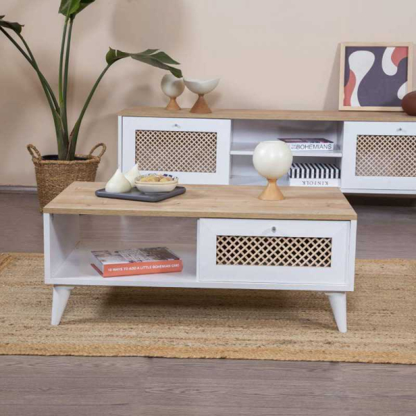 Table basse en aggloméré Goose - HANAH HOME