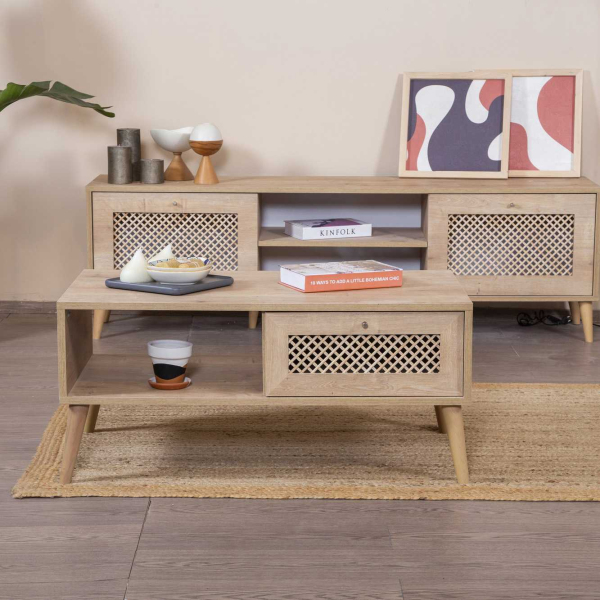 Table basse en aggloméré Goose - HANAH HOME