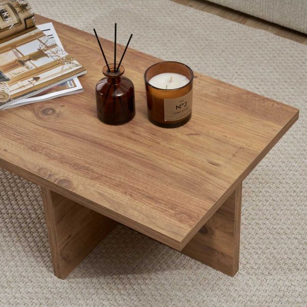 Table basse en aggloméré Harbor - 89,90