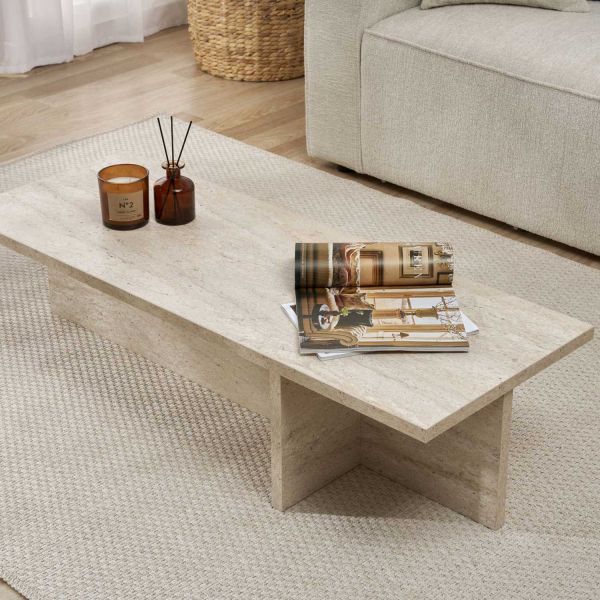 Table basse en aggloméré Harbor - 89,90