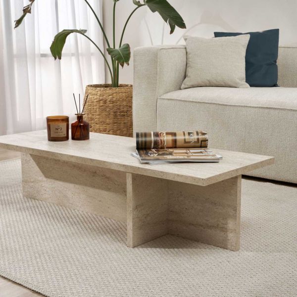 Table basse en aggloméré Harbor - HANAH HOME