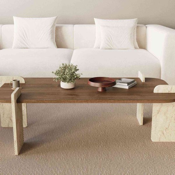 Table basse en aggloméré Leapiri - 5