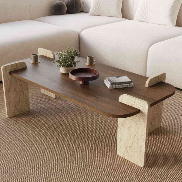 Table basse en aggloméré Leapiri - 6