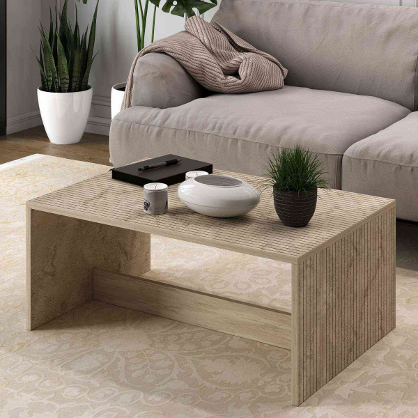 Table basse en aggloméré Lenna - 89,90