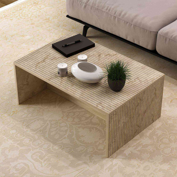 Table basse en aggloméré Lenna - 5