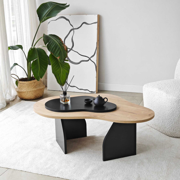 Table basse en aggloméré Melted - 7