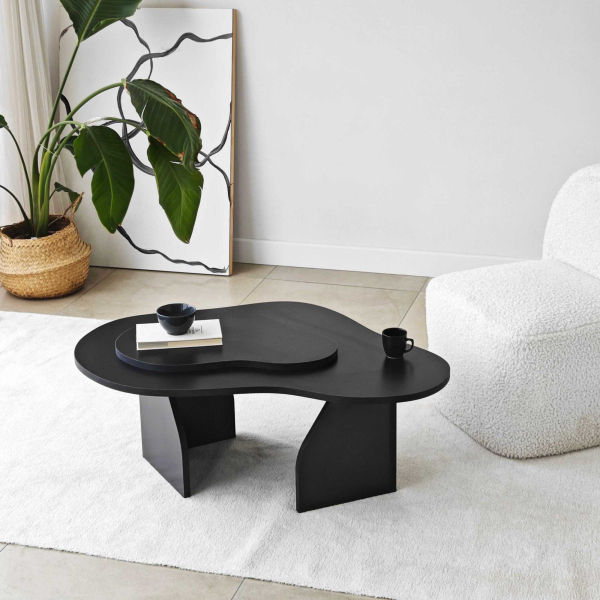 Table basse en aggloméré Melted - 6