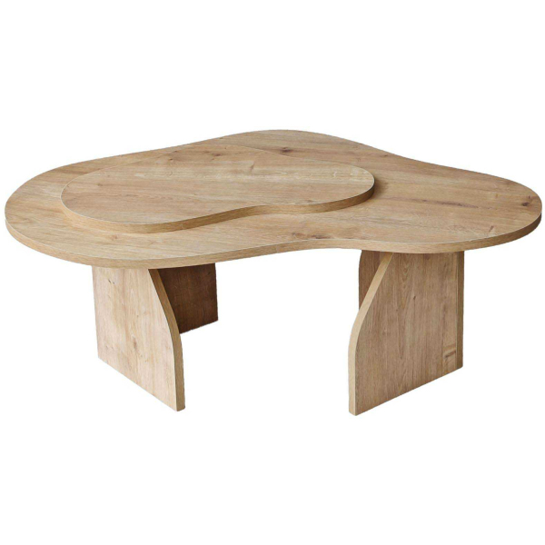 Table basse en aggloméré Melted