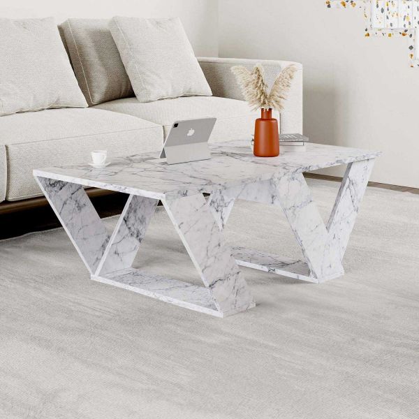 Table basse en aggloméré Pipra - 79,90