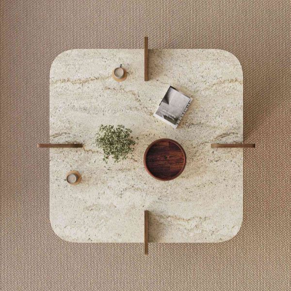 Table basse en aggloméré Poalla - 99,90