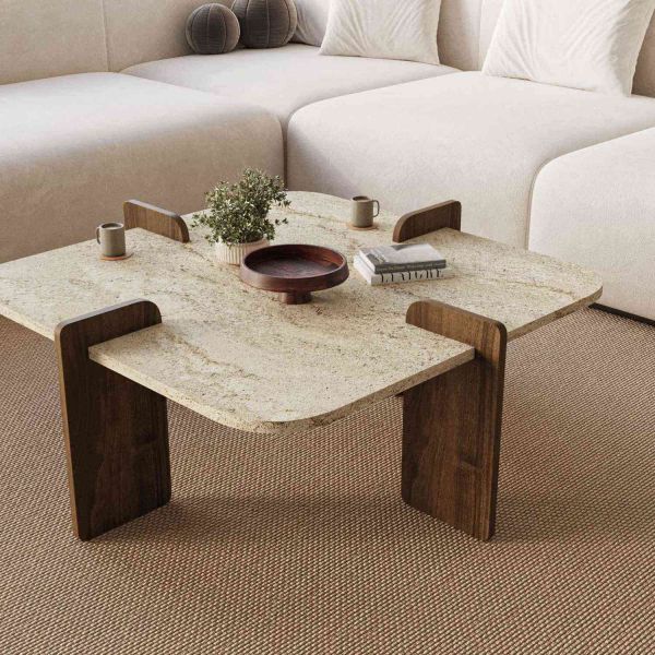 Table basse en aggloméré Poalla - 6