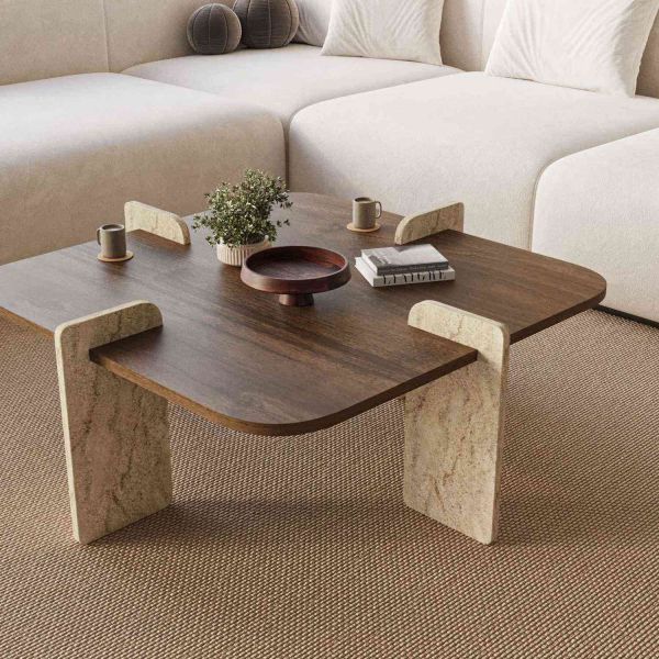 Table basse en aggloméré Poalla - 6