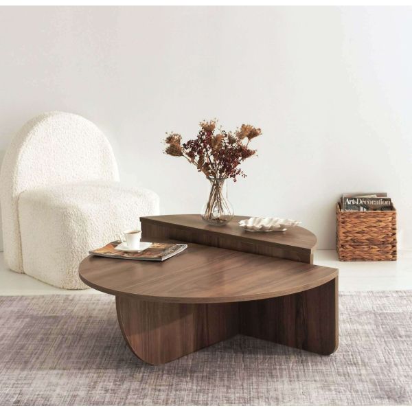 Table basse en aggloméré Podium - HANAH HOME