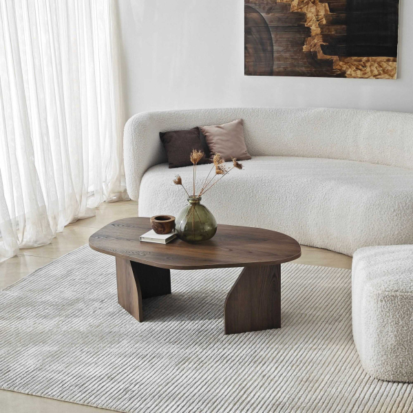 Table basse en aggloméré Rock - HANAH HOME