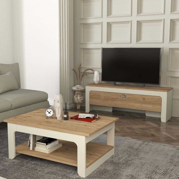 Table basse en aggloméré Ruby - HANAH HOME