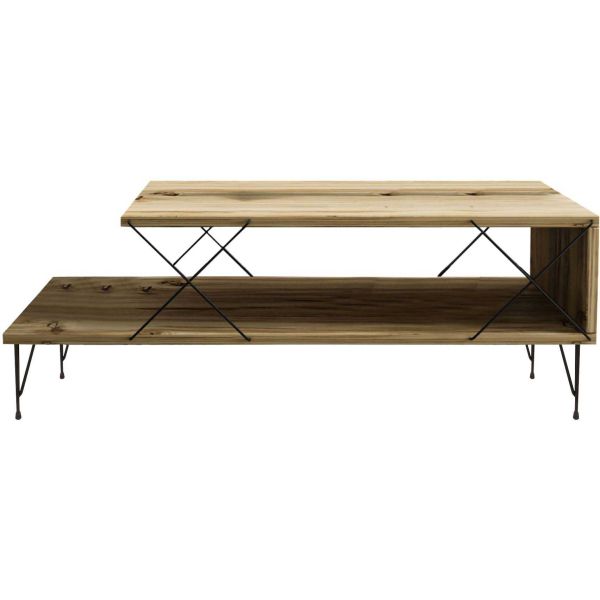 Table basse en aggloméré et métal Loire - 5