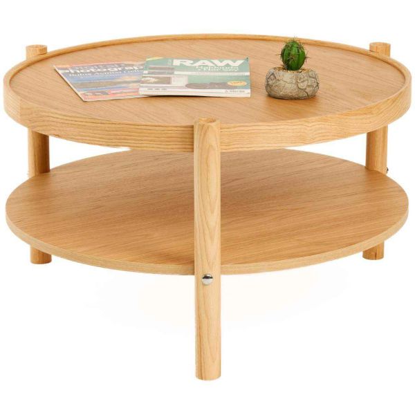 Table basse en bois Monza - HANAH HOME