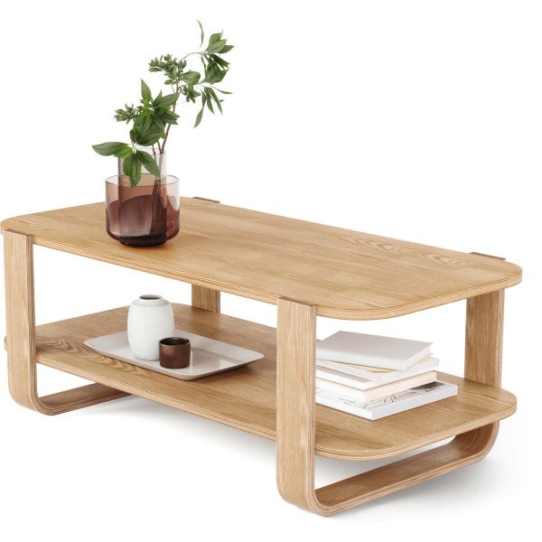 Table basse en bois d'eucalyptus Bellwood - 5